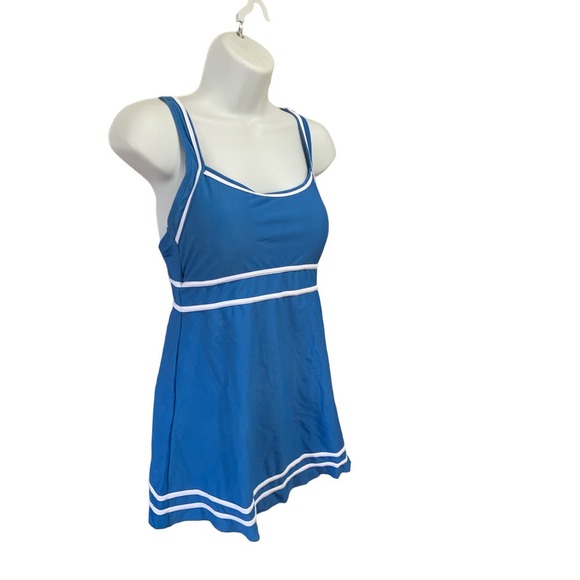 Active Control Technology Blue Swimsuit Size 10 New with Tags #1345 - Picture 2 of 6